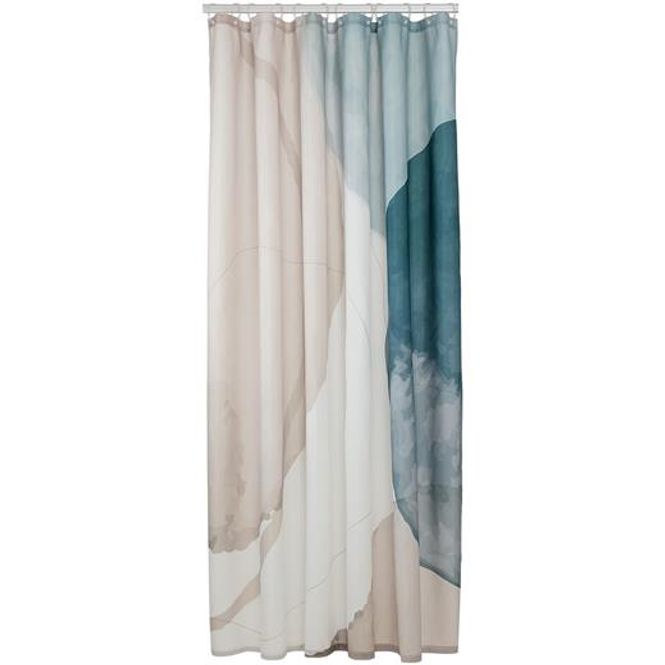 Hovedbilde Sealskin Earth dusjforheng mørk grønn