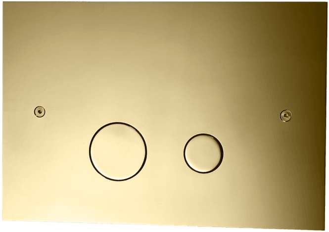 Hovedbilde Tapwell DUO112 Honey Gold Spyleknapp