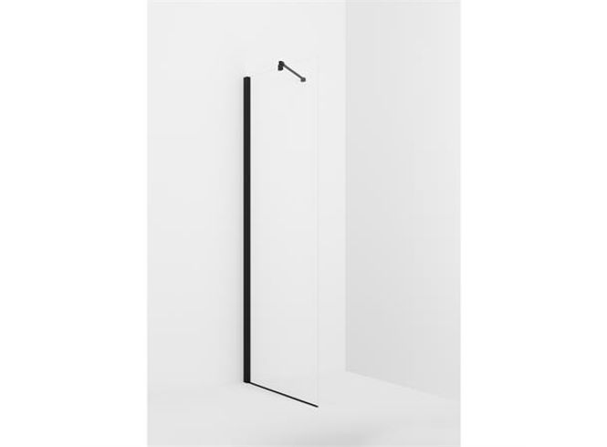 Hovedbilde VikingBad glassfelt rett Liam 110cm