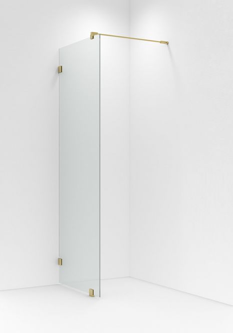 Hovedbilde VikingBad glassfelt Emil 100x200cm, gull