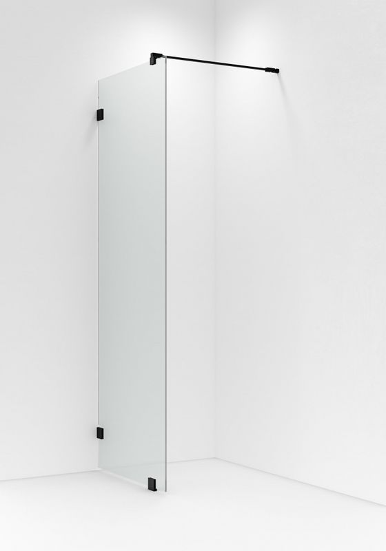 VikingBad glassfelt Emil 100x200cm, sort