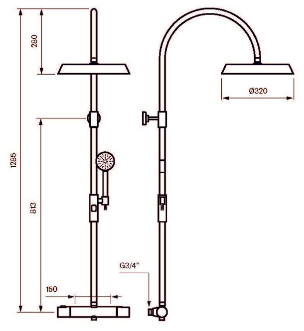 Hovedbilde Tapwell ARM7300 Takdusj Krom