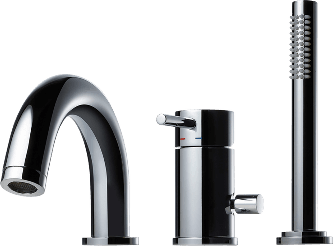 Hovedbilde Tapwell BI047 Dusj- og badekarbatteri, Krom