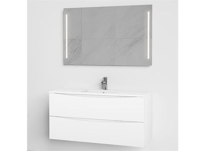 Hovedbilde Vikingbad ELI 120 servantskp, hvit matt