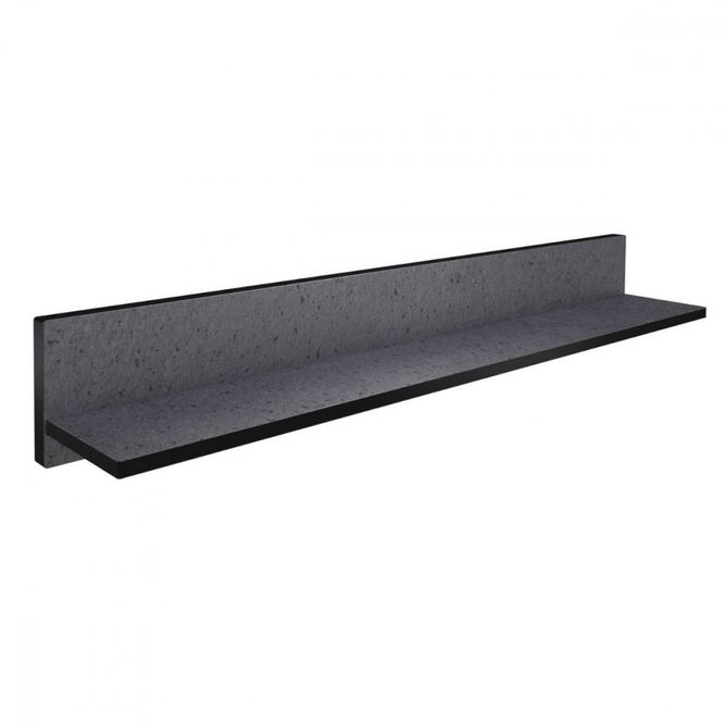 Hovedbilde Hylle 60 cm HPL, sort antrasitt