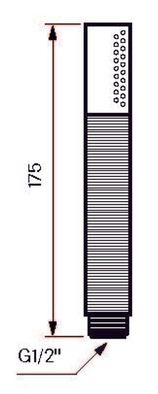 Tapwell DSO14090 Håndusj Krom