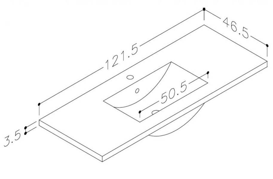 Strømberg Parma møbelpakke 120cm