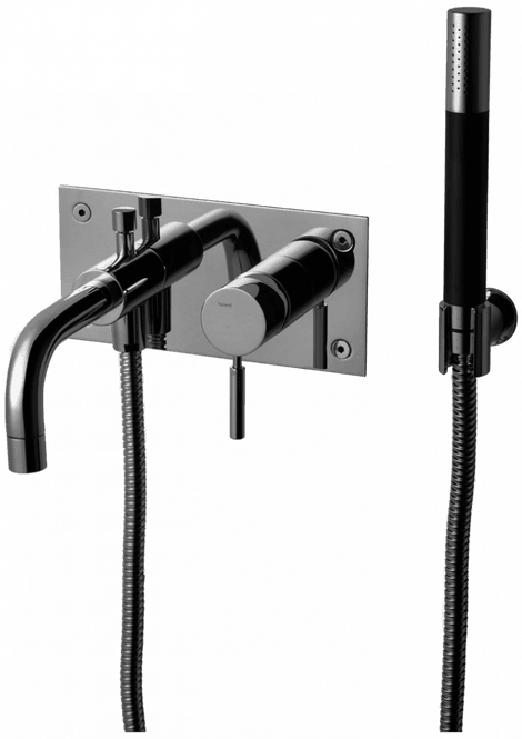Hovedbilde Tapwell BOX026 blandebatteri Black Chrome
