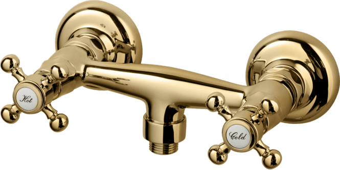 Hovedbilde Tapwell Dusjbatteri FBLV168 Oksiderende Messing