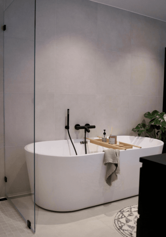 VikingBad Badekar Ellipse, 177cm