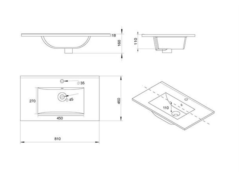 Vikingbad ADA Servant 80 Thin