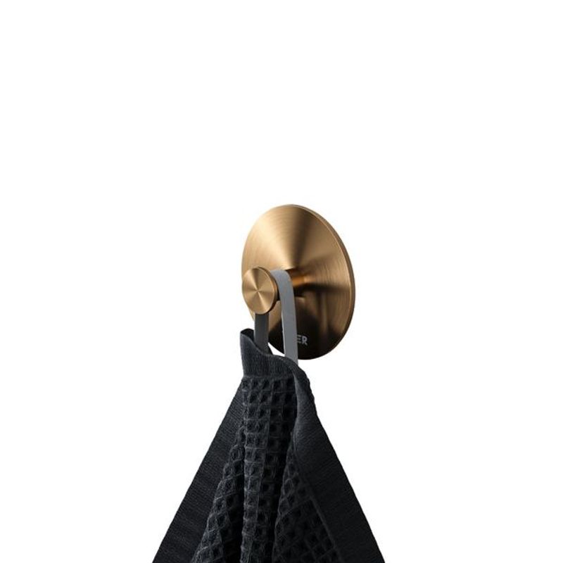 Tiger Base krok børstet kobber