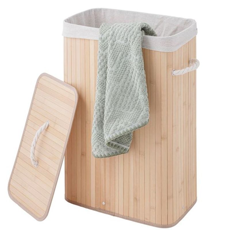 Sealskin Bamboo skittentøyskurv natur