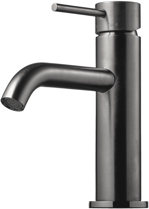 Tapwell EVM072 servantbatteri Brushed Black Chrome