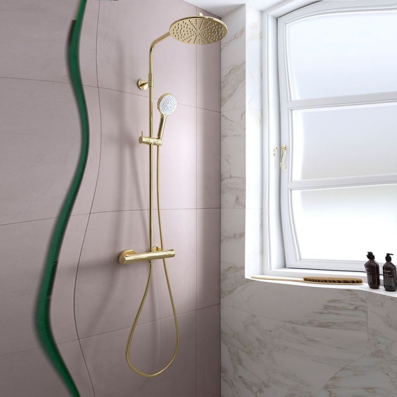 Silhouet takdusj, messing