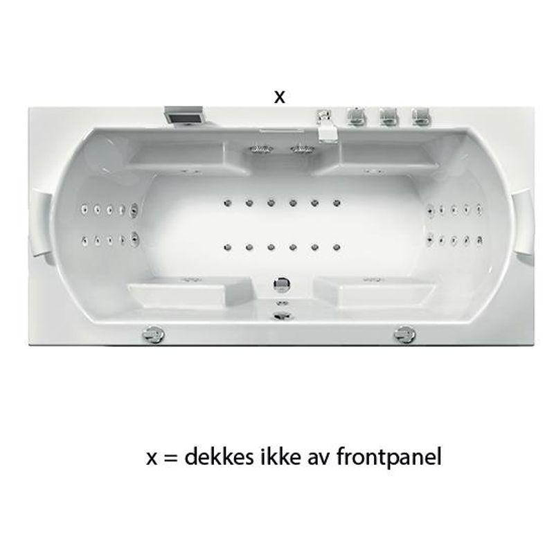 VikingBad Vigen 180 Massasjebad System3+