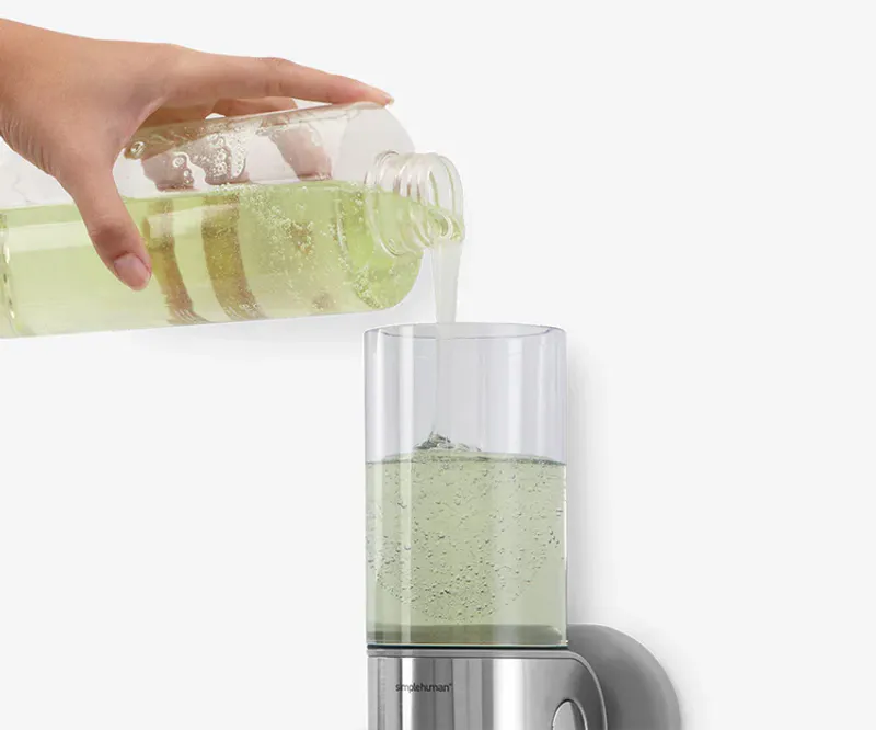 Simplehuman BT1028 – Dobbel veggmontert dispenser