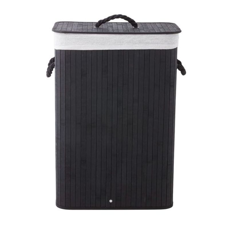 Sealskin Bamboo skittentøyskurv Sort 