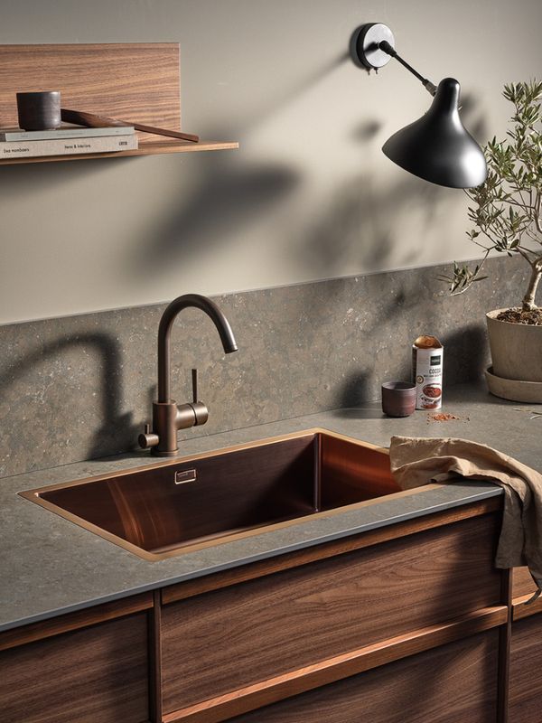 Tapwell Kjøkkenkum TA8040 PVD Kobber