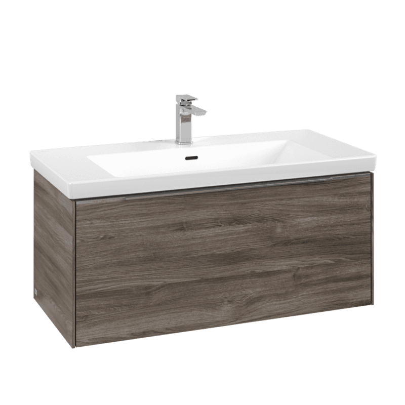 Villeroy & Boch Subway 3.0 Servantskap, m/1 skuff, Stone Oak