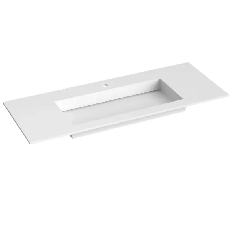 Corian servant med flat bunn