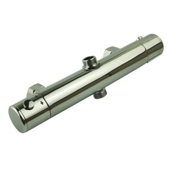 Hovedbilde A-collection Azur dusjbatteri f/takd krom. uttak ...