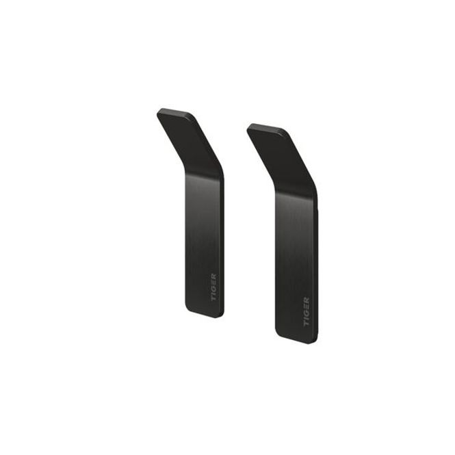 Hovedbilde Tiger Single krok gun metal 2stk